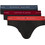 Tommy Hilfiger Ανδρικά Σλιπ Βαμβακερά Μαύρα 3Pack UM0UM03876-0SW