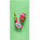 Feel & Touch Fruits No.5 Πετσέτα Θαλάσσης Microfiber Πράσινη 80x160cm