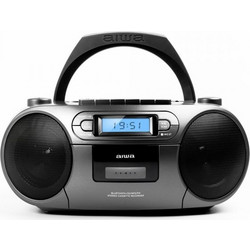 Aiwa RC-250 Φορητό Ράδιο CD Player με Bluetooth / USB Ασημί