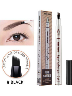 Labor Pro Black Αδιάβροχο Ημιμόνιμο Στυλό Φρυδιών 1ml
