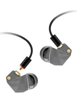 Final B2 Ακουστικά Ψείρες In-Ear Ασημί Μαύρα