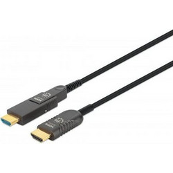 Manhattan Καλώδιο HDMI Male to Micro HDMI Male 70m Black 355544