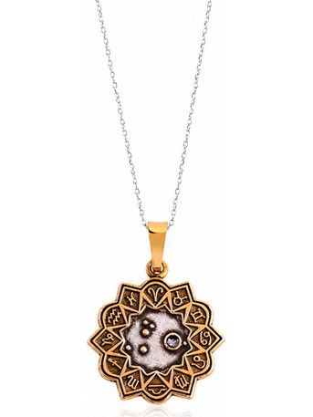 Alex and Ani Γυναικείο Κολιέ Xρυσό A17ENZD01RS