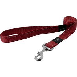 Rogz Utility Λουρί Σκύλου έως 37kg 1.2m x 25mm Κόκκινο