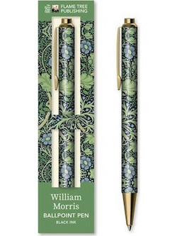 Flame Tree Publishing William Morris Στυλό Διαρκείας Μαύρο