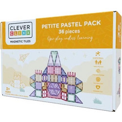 Cleverclixx Magnetic Tiles Petite Pastel Pack