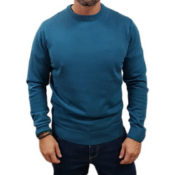 Rebase Ανδρική Πλεκτή Μπλούζα Πετρόλ 252RKNIT-8030