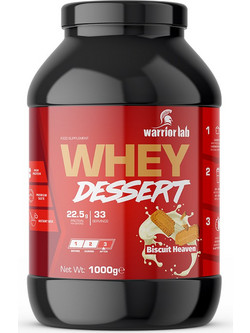 Warriorlab Whey Dessert Biscuit Heaven Πρωτεΐνη Ορού Γάλακτος 1kg