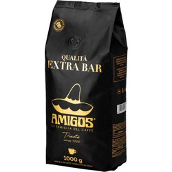 Amigos Qualita Extra Bar Καφές Espresso σε Κόκκους με Άρωμα Σοκολάτα 1kg