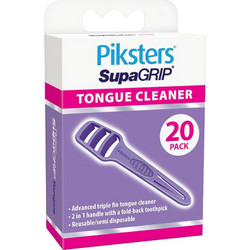 Piksters Sugargrip Καθαριστές Γλώσσας Μωβ 20τμχ
