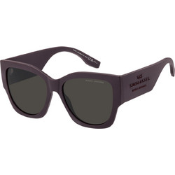 Marc Jacobs MARC859S B3V Γυναικεία Γυαλιά Ηλίου Πεταλούδα Κοκάλινα Μπορντό με Καφέ Φακό