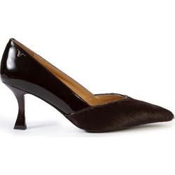 Versace 19V69 Γόβες Λουστρίνι με Λεπτό Ψηλό Τακούνι Μπορντό AM5C057-618