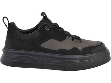 Berto Lucci Ανδρικά Sneakers Flatforms Μαύρα 90252-348-5011