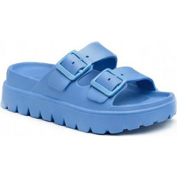 Mitsuko Γυναικείες Παντόφλες Καλοκαιρινές Flatforms Μπλε SA66720W-LIGBLU