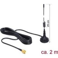 DeLOCK 88879 Εσωτερική Κεραία Wi-Fi Πανκατευθυντική 3dBi με Σύνδεση SMA