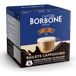 Borbone Κάψουλες Cappuccino Συμβατές με Μηχανή Dolce Gusto 16τμχ