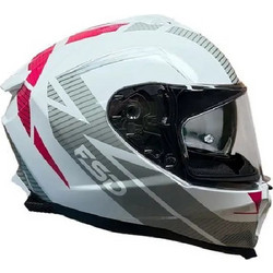 Faseed FSD 865 Suzuka Grey Pink Κράνος Μηχανής Full Face 1450gr