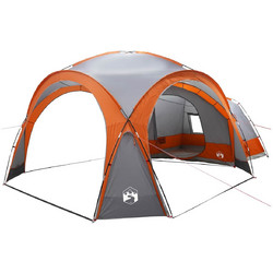 vidaXL Τέντα Παραλίας Πορτοκαλί 410x410x250cm 42028683