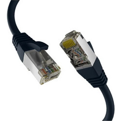 EFB Elektronik S/FTP Cat.8.1 Καλώδιο Δικτύου Ethernet 2m Black EC020200303