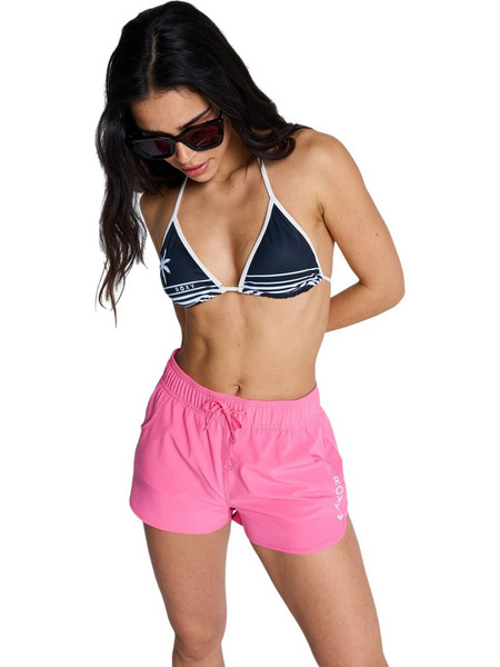 Roxy Αθλητικό Γυναικείο Σορτς Ψηλόμεσο Ροζ ERJBS03298-MLW0