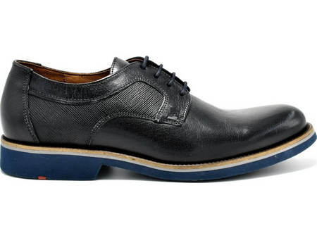 Lloyd Florida Ανδρικά Σκαρπίνια Derby Δερμάτινα Μαύρα 26-837-10