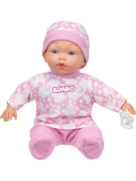 Globo Κούκλα Μωρό Baby Sam Ροζ