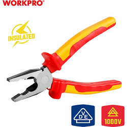 WORKPRO Πένσα Ηλεκτρολόγου 180mm WP342002