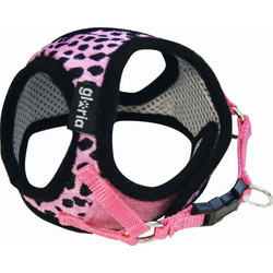 Gloria Pets Leopard Σαμαράκι Σκύλου Γιλέκο Ροζ Medium
