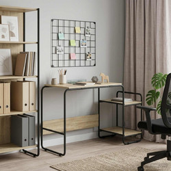 vidaXL Γραφείο Υπολογιστή Ξύλινο 131.5x50x75.5cm 8008051