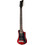 Hofner Shorty Deluxe Ηλεκτρική Κιθάρα Alternative με Μαγνήτες HH & Ταστιέρα Jatoba Red