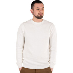Double Ανδρικό Πουλόβερ Λευκό KNIT-66