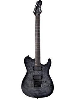 ESP LTD TH-1000 Ηλεκτρική Κιθάρα ST Style με Μαγνήτες HH & Ταστιέρα Ebony See Thru Black Sunburst