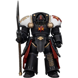 JOY TOY Warhammer 40000 The Horus Heresy White Scars Ebon Keshig Terminator 1 with Power Glaive 13cm JT02953