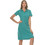 PNN Nightwear Elina Midi Καλοκαιρινό Καθημερινό Φόρεμα Βεραμάν 0263-1011-1