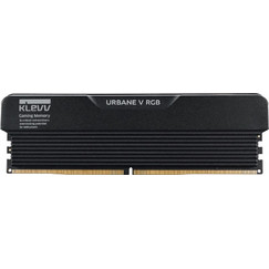 Klevv Urban V RGB 32GB (2X16GB) DDR5 RAM 6000MHz C28 Black KD5AGUA80-60B280V