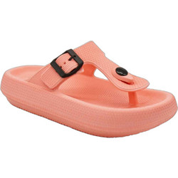Level Anatomic Γυναικείες Σαγιονάρες Flatforms Ανατομικές Αντιολισθητικές Κοραλί 171