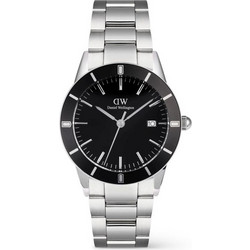 Daniel Wellington Iconic Paradigma Ανδρικό Ρολόι με Ασημί Μεταλλικό Μπρασελέ DW00100822