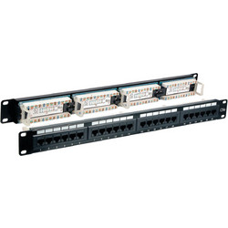EFB Elektronik 37585.1 Ethernet Patch Panel Rack 1U 19" 24 Θυρών Cat.6 Unshielded UTP