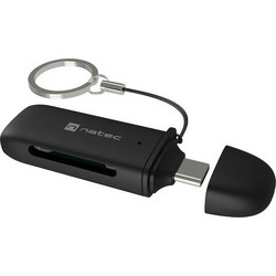 Natec Scarab C Card Reader USB-C 3.2 Gen 1 για SD / microSD