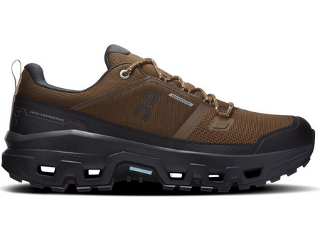 On Cloudrock Low Ανδρικά Αθλητικά Παπούτσια Trail Running Καφέ 3MF1025-4228