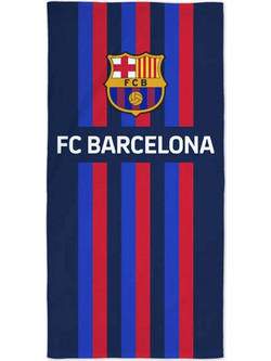 Barcelona Παιδική Πετσέτα Θαλάσσης Navy Μπλε 70x140cm 85236