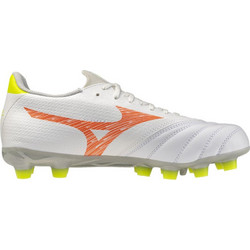 Mizuno Morelia Neo V Beta Select FG P1GB269654 Παιδικά Ποδοσφαιρικά Παπούτσια με Τάπες Λευκά Πορτοκαλί