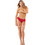 Dreamgirl Ζαρτιέρες με Δαντέλα See Through Κόκκινες 8735