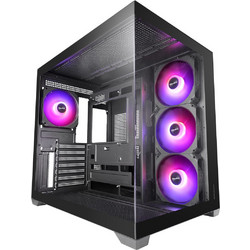 Mars Gaming MCV5 Black Gaming Midi Tower Κουτί Υπολογιστή RGB με Πλαϊνό Παράθυρο