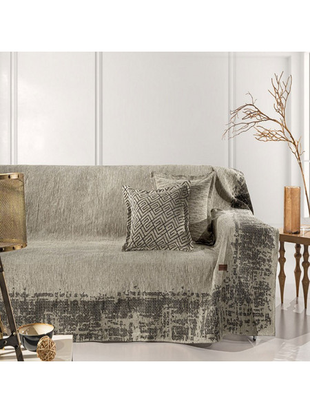 Guy Laroche Ριχτάρι Τριθέσιου Καναπέ 180x300 Omnia Taupe