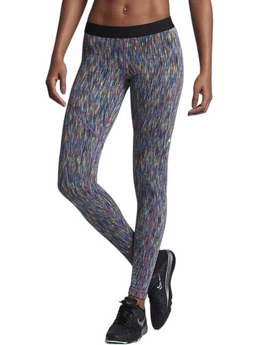 Nike Pro Hyperwarm Γυναικείο Κολάν Μακρύ Πολύχρωμο 831931-478