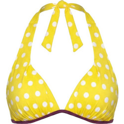 Marko Hasanna Bikini Top Τριγωνάκι με Ενίσχυση Κίτρινο M-809
