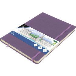 Kangaro Heather Purple Sketchbook A4 140gr/m² 160 Κρεμ Φύλλα