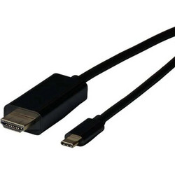 EFB Elektronik Καλώδιο HDMI Male to USB-C Male 2m Black EBUSBC-HDMI-4K60K.2