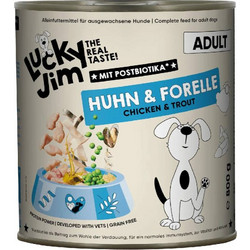 Lucky Jim Classic Adult with Chicken & Trout 800gr
